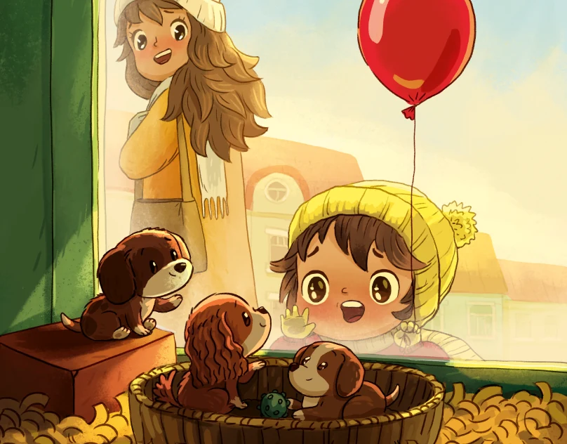 Cover of The Brave Little Puppy
